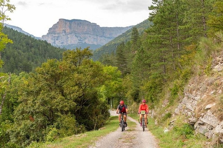 Vélo dans le Diois