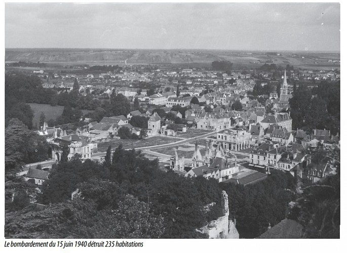 Le bombardement du 15 juin 1940 détruit 235 habitations
