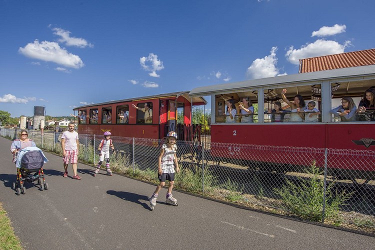 Parcours marche - Rando aller- retour train velay express - Raucoules