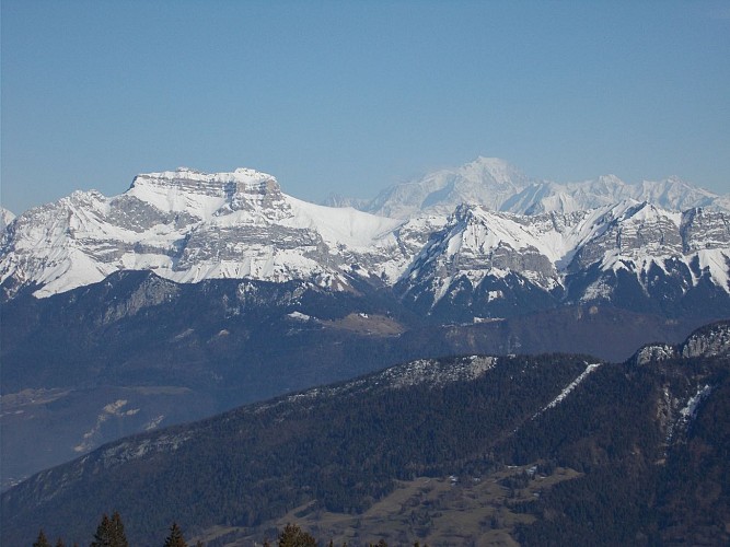 Randonnée Raquettes Semnoz Hte Savoie