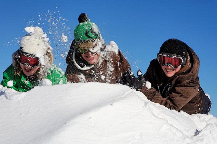 Espace ludique : Balade boule de neige "le Monde de Perce-Neige"