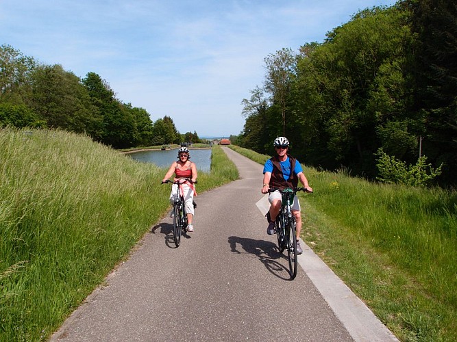 Fahrradtour im Sundgau n°2 : Rund um den kanal