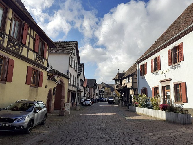Rue pittoresque dans Scherwiller