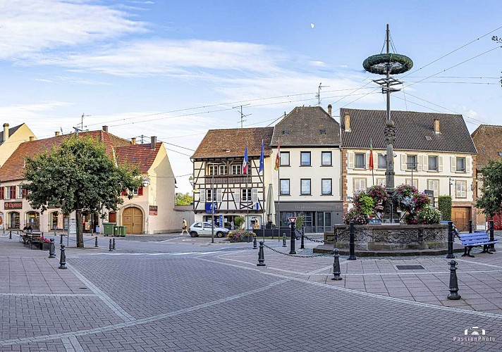 Place de la Mairie à Mutzig