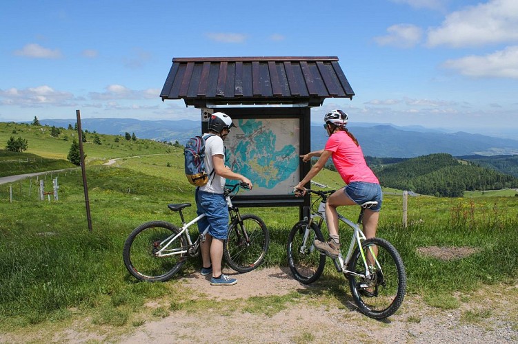 Parcours VTT M6 : A l'assaut du Petit Ballon
