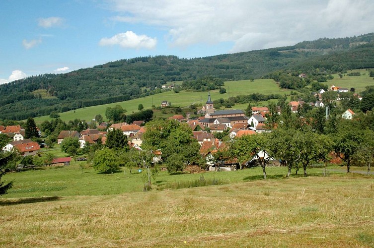 Radwandertour H01 : Durch die typischen Mittelgebirgsdörfer des Promont