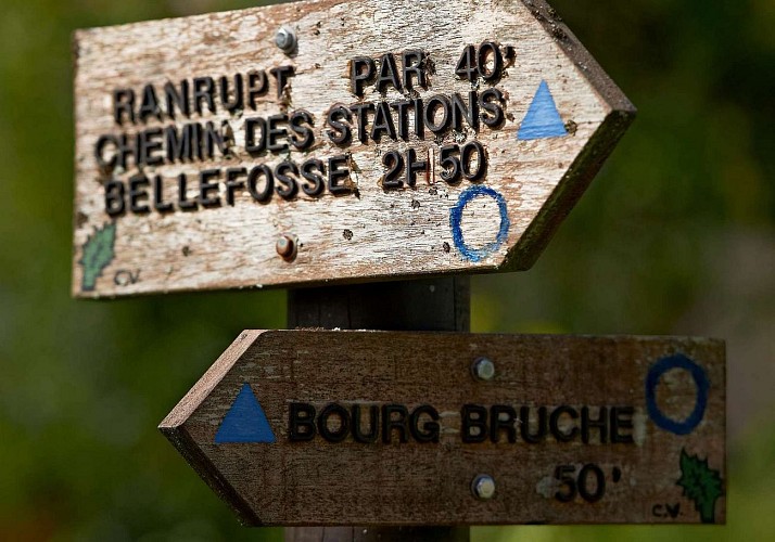 Radwandertour H01 : Durch die typischen Mittelgebirgsdörfer des Promont
