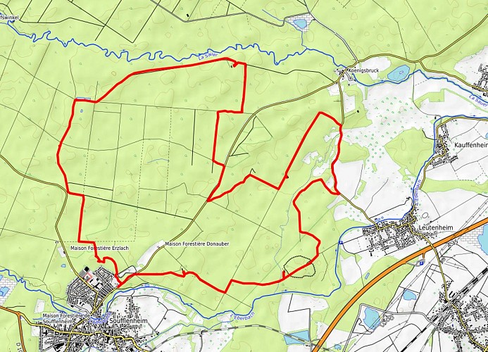 Fahrradtour Gravel-Mountains bike: les Casemates