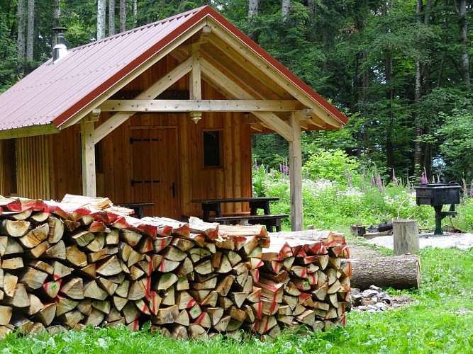 Chalet itinéraire trail de Bourbach le Haut
