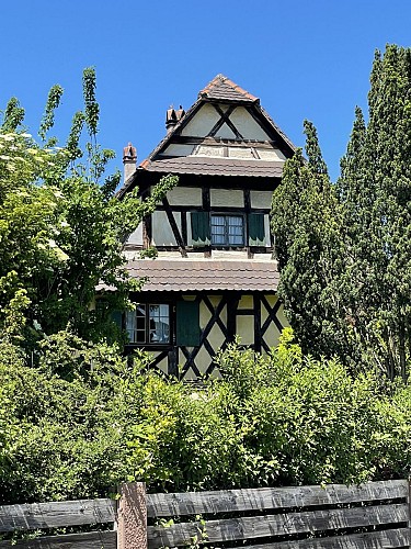 Maison traditionnelle alsacienne