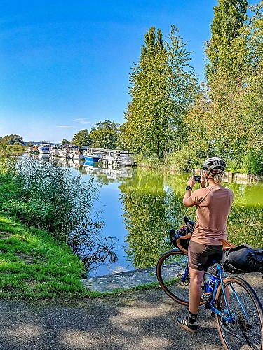 Vélo Gravel à Hagenbach en Alsace