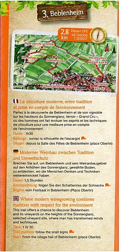 Sentier d'interprétation 'La viticulture moderne'