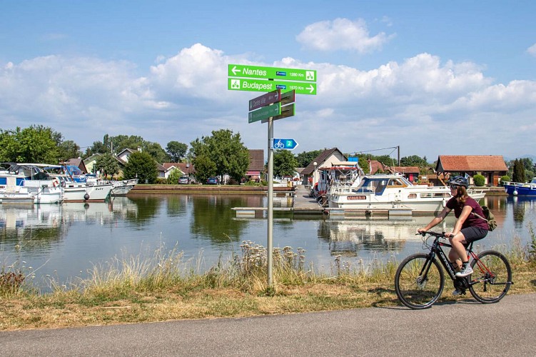 EuroVelo 6 - Port de Dannemarie