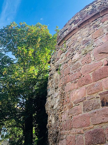 La tour d'artillerie de Cernay en Alsace