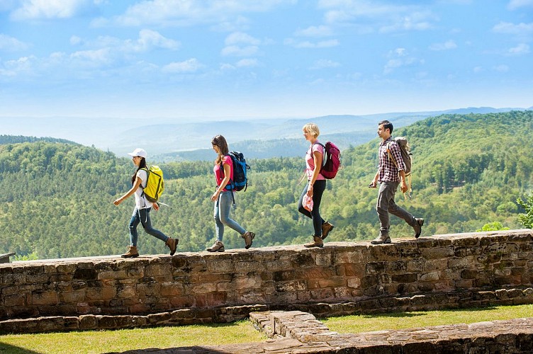 Traversée du Massif des Vosges - Etape 03 - Niederbronn-les-Bains - Lichtenberg