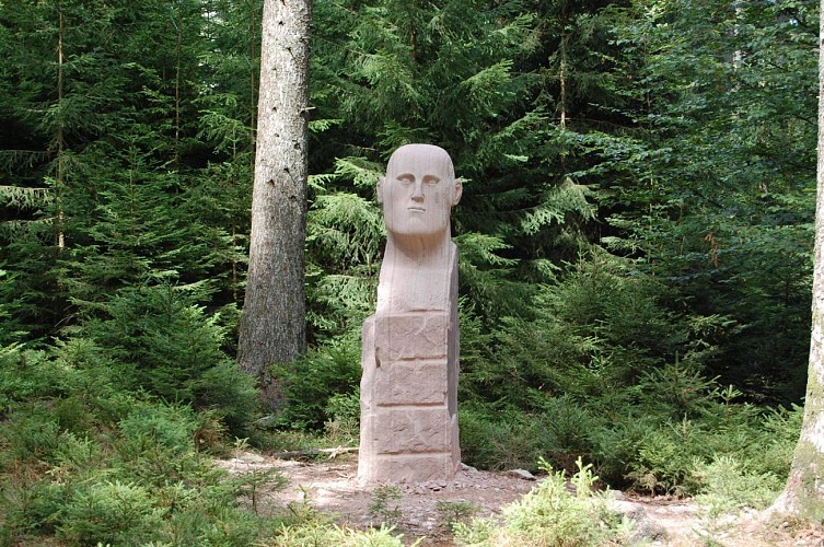 Rundwanderung B11: Skulpturenpfad Roche solaire 1