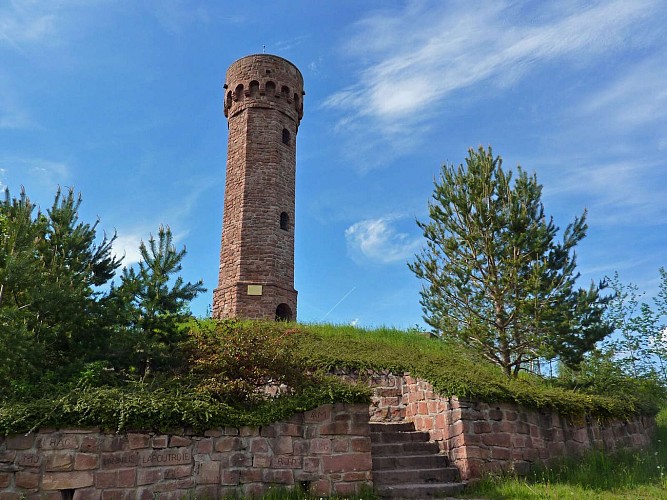 Mountainbike Strecke 6 - Der Faudé turm