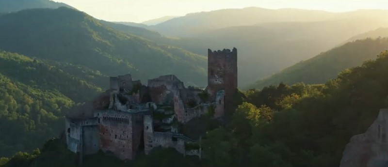 Chemin des châteaux forts d'Alsace