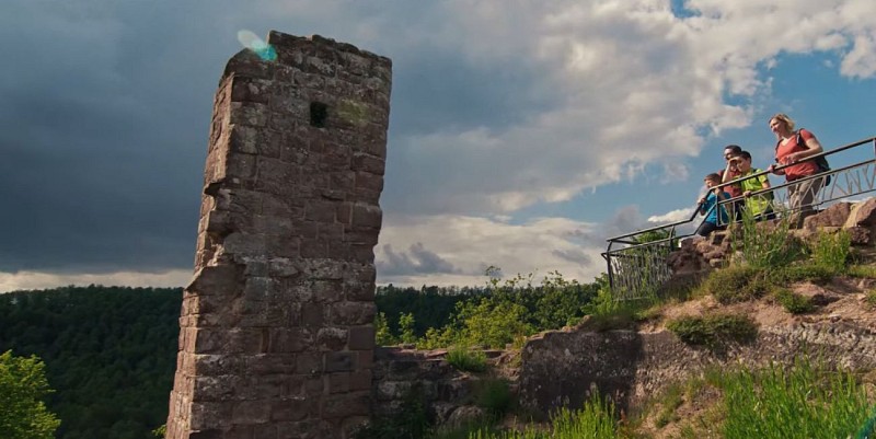 Chemin des châteaux forts d'Alsace