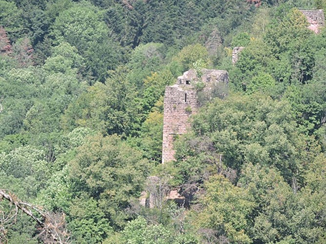 Ruines du Nideck à Oberhaslach
