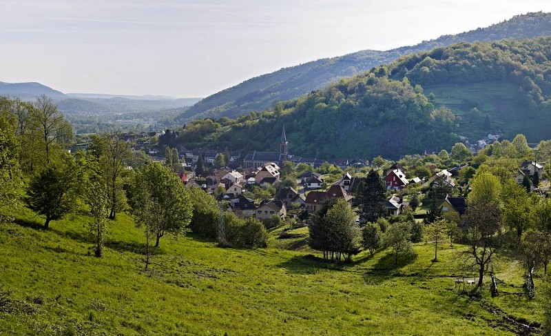 Cycling circuit  B03: On the heights of Wisches