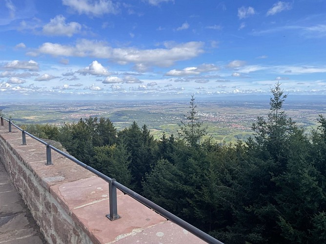 Vue depuis le sanctuaire