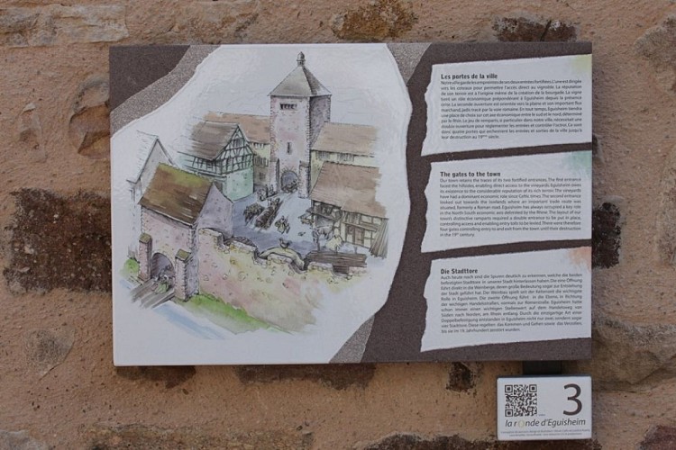 Entrez dans la ronde d'Eguisheim