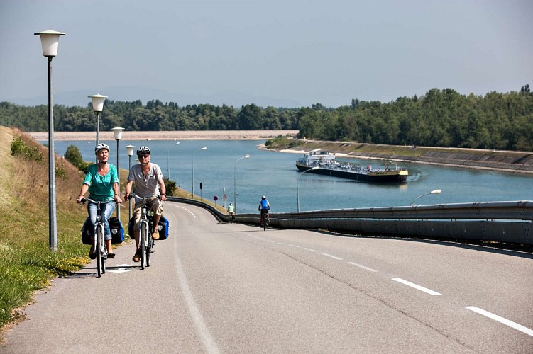 Radfahren ohne Grenzen - beiderseits des Rheins