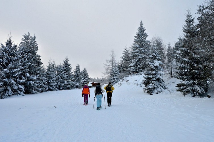 Schneeschuh-Rundweg - Source Rosalie