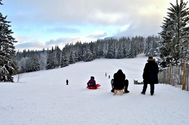 Schneeschuh-Rundweg - Source Rosalie