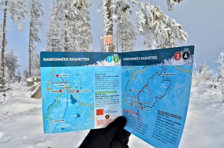 Snowshoe trail - Source Rosalie