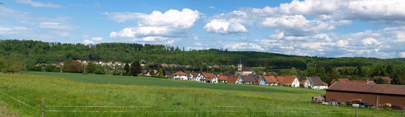 Panorama sur Hirtzbach