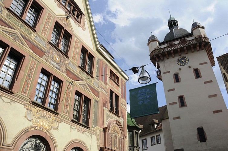 From the Wine Road to the "Ried" area