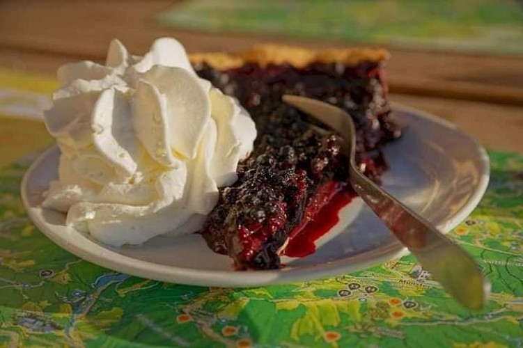 La tarte à la myrtille