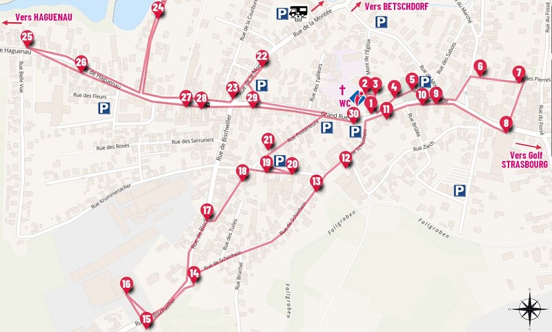 Circuit pédestre : Tour des Potiers