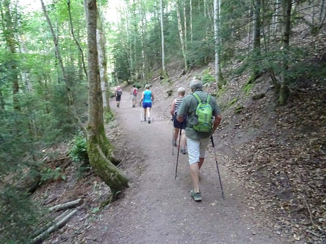 Hiking from Nideck to Gensbourg