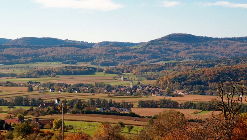 Panorama depuis la casemate de Bettlach