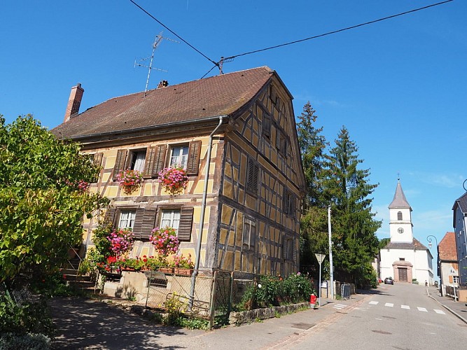 Maison à colombages de Durmanach