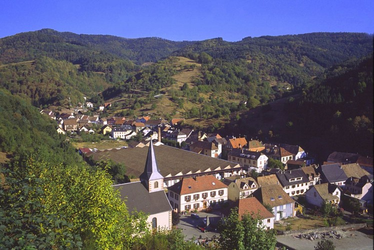 vue sur Naugigoutte depuis le Sacré-Coeur