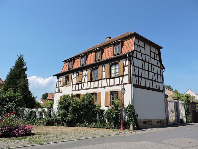 Maison à pans de bois à Altorf