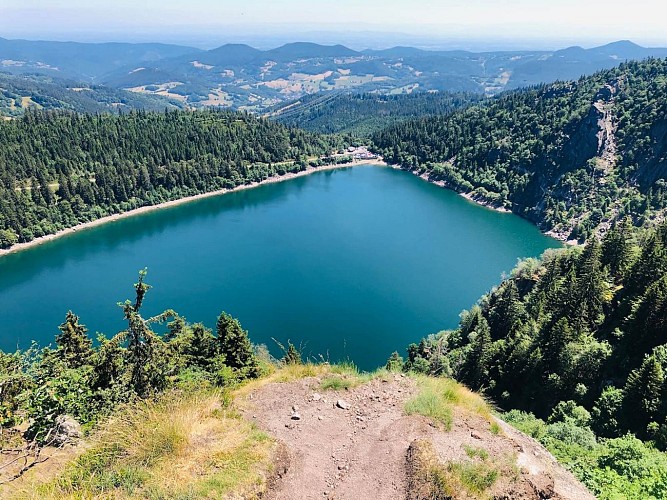 Wanderung - den Rundgang der lac Blanc