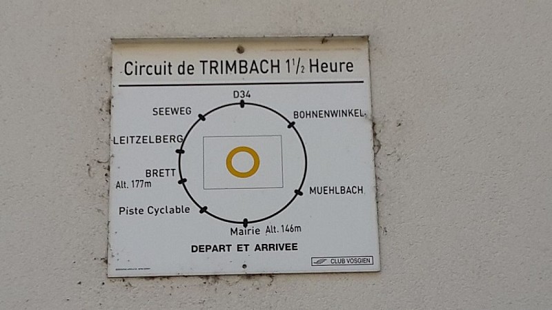 Sentier pédestre : Circuit du Pfaffenloch - Muelbach