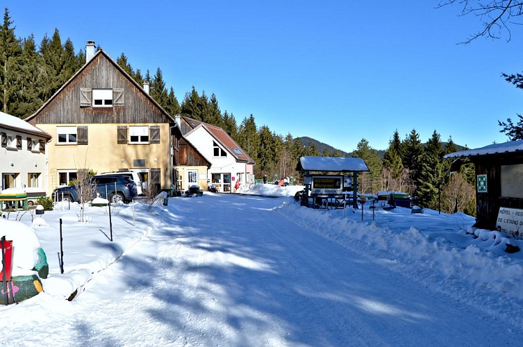 Snowshoe trail - L'Etang du Devin