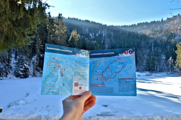 Snowshoe trail - L'Etang du Devin