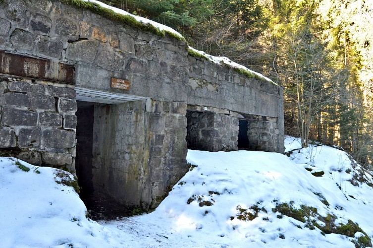 Snowshoe trail - L'Etang du Devin
