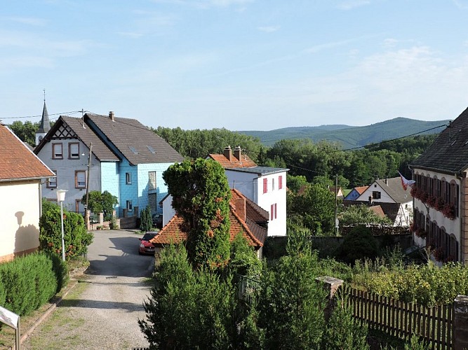 Vue sur Oberhaslach