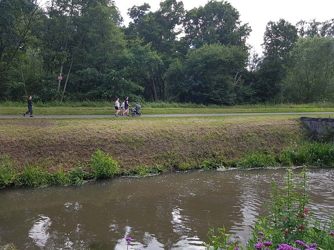 Radtour Am Wasser entlang