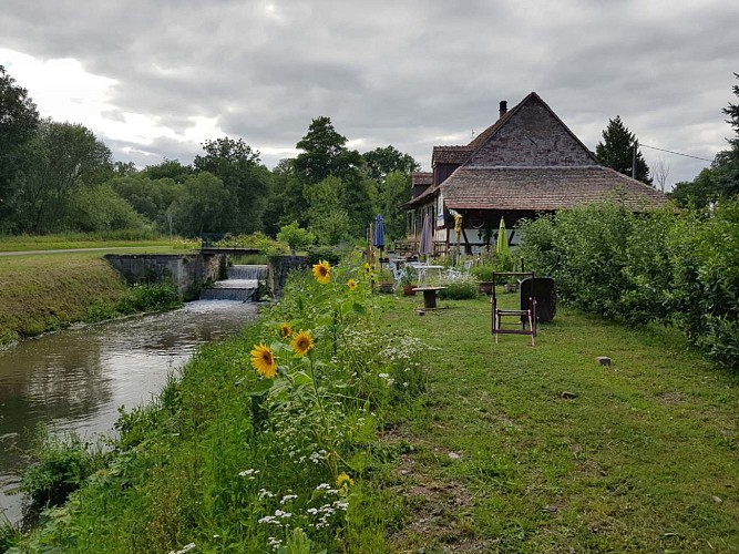 Le Ravito des cyclos à Ernolsheim-Bruche