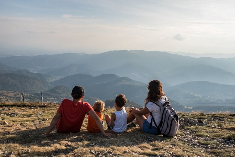 Wanderung: Großer Belchen "Grand-Ballon" Panorama -Tour