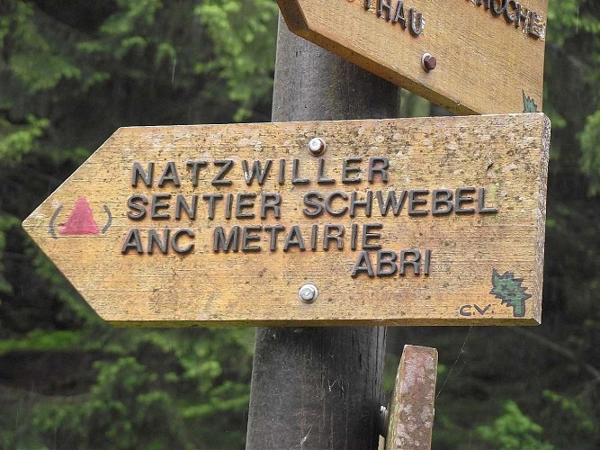 Circuit rando CDF02 :  La cascade de la Serva par le Sommerhof